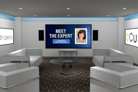 A custom sponsor room built for attendee engagement