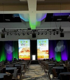 WiCyS annual 2021 conference produced by ImageAV for live event and hybrid meeting services