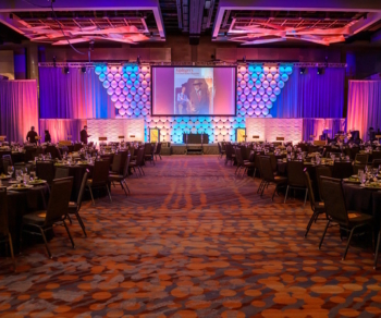 Junior Achievement Hall of Fame Awards – Denver, CO – Modular Backdrops Set Design Panels – ImageAV