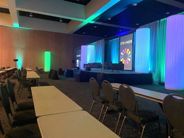Live Event Production – Colorado Convention Center – Lighting Effects – ImageAV