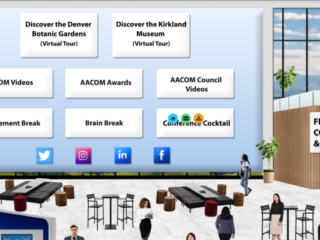 AACOM 2022 Hybrid Event – Denver, CO – Networking Lounge – ImageAV