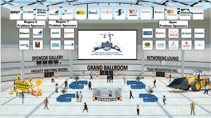 ASC Virtual Lobby – Denver, CO – Custom Virtual Event Platform – ImageAV
