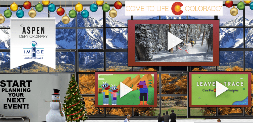 Custom Virtual Event Platform – Denver, CO – Destination Colroado Virtual Meeting – ImageAV