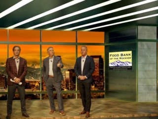 Custom Virtual Stage Sets - Denver, CO - Food Bank of the Rockies - ImageAV