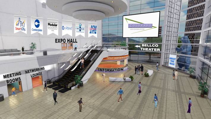 Denver Virtual Event Company – Colorado Convention Center Custom Virtual Platform – ImageAV