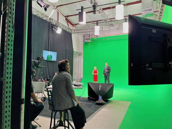 Green Screen for Virtual Events - Denver, CO - SYTA 2021 Virtual Meeting - ImageAV