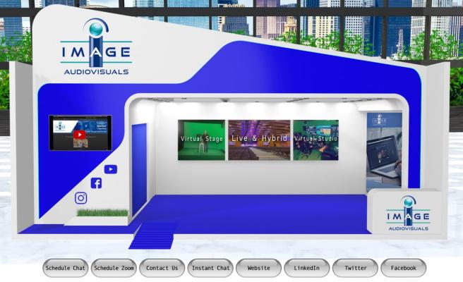 Virtual Exhibit Booth - Virtual Conferences - ImageAV