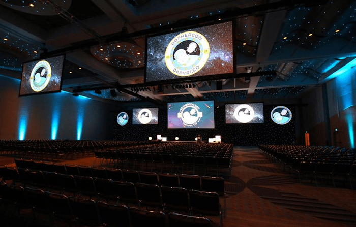 GopherCon - Denver, CO - Colorado Convention Center Set Design - ImageAV