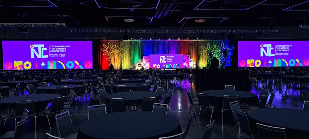 NTEN 2024 - Portland, OR - AV Lighting for Large Events - ImageAV