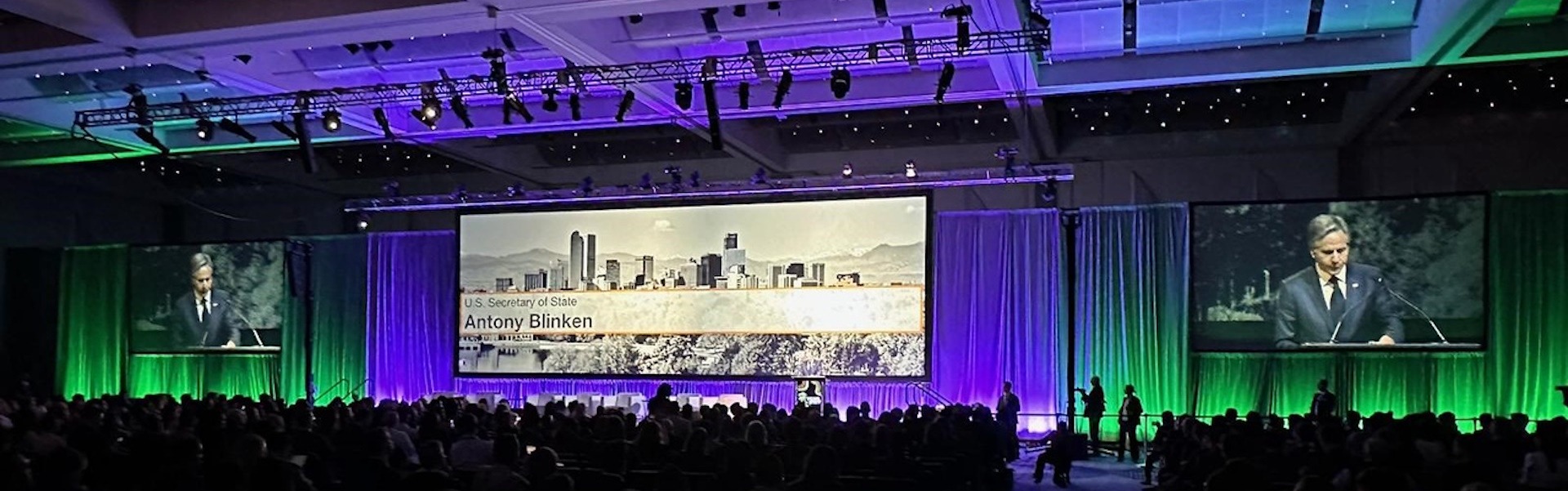 Cities Summit of the Americas - Colorado Convention Center - Large Event Audio Visual Services - ImageAV