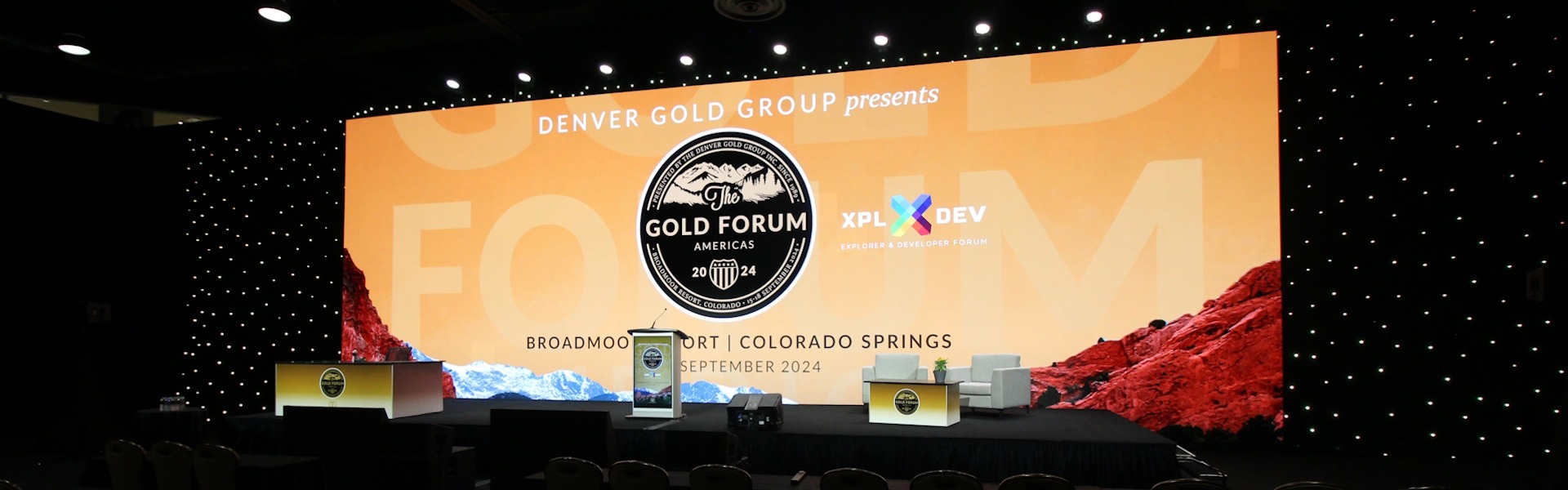 Denver Gold Group - Colorado Springs, CO - Large LED Wall for Conferences - ImageAV