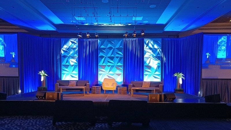 Denver Event Production – Hyatt Regency Denver – Corporate Set Ideas – ImageAV