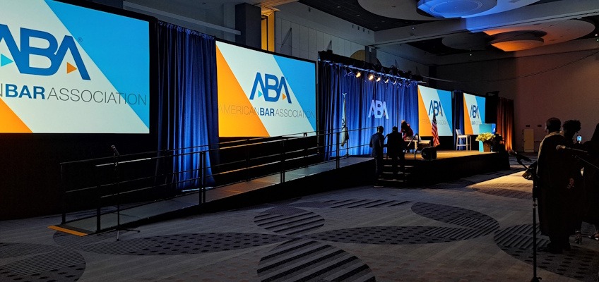 American Bar Association Conference - Denver, CO - Association Event Production - Image AV