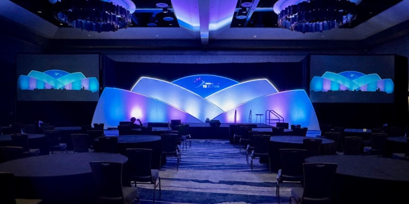 Vistar 2025 AV Services for Corporate Event - Image Audiovisuals Stage Design